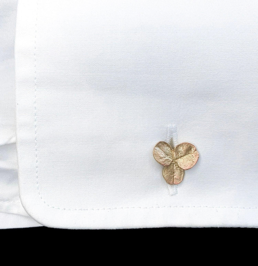 Clover Cufflinks - Michael Michaud Jewellery