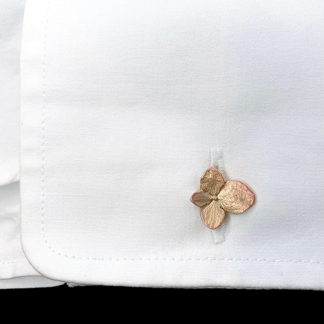 Hydrangea Cufflinks - Michael Michaud Jewellery