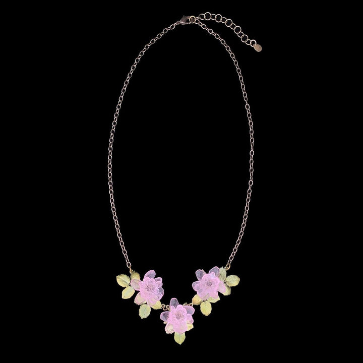 Blushing Rose Necklace - Statement - Michael Michaud Jewellery