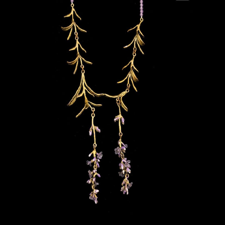 Lavender Necklace - Beads - Michael Michaud Jewellery