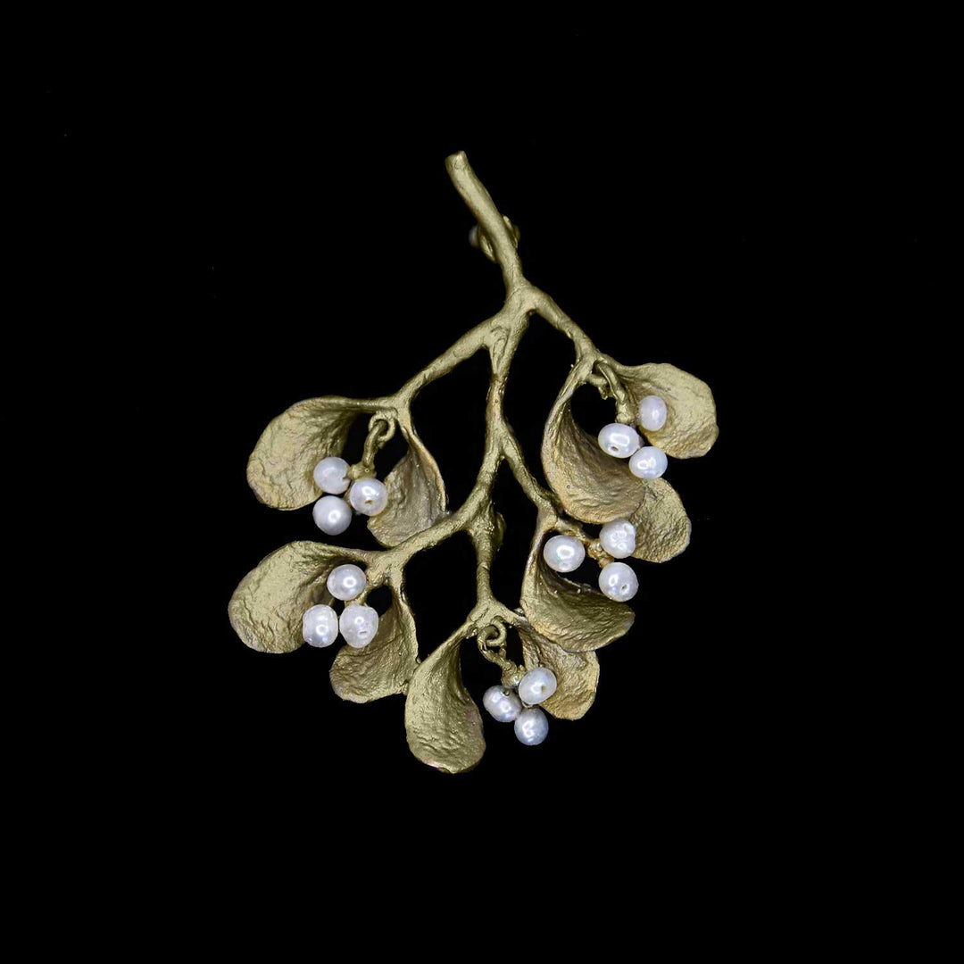 Mistletoe Brooch - Statement - Michael Michaud Jewellery