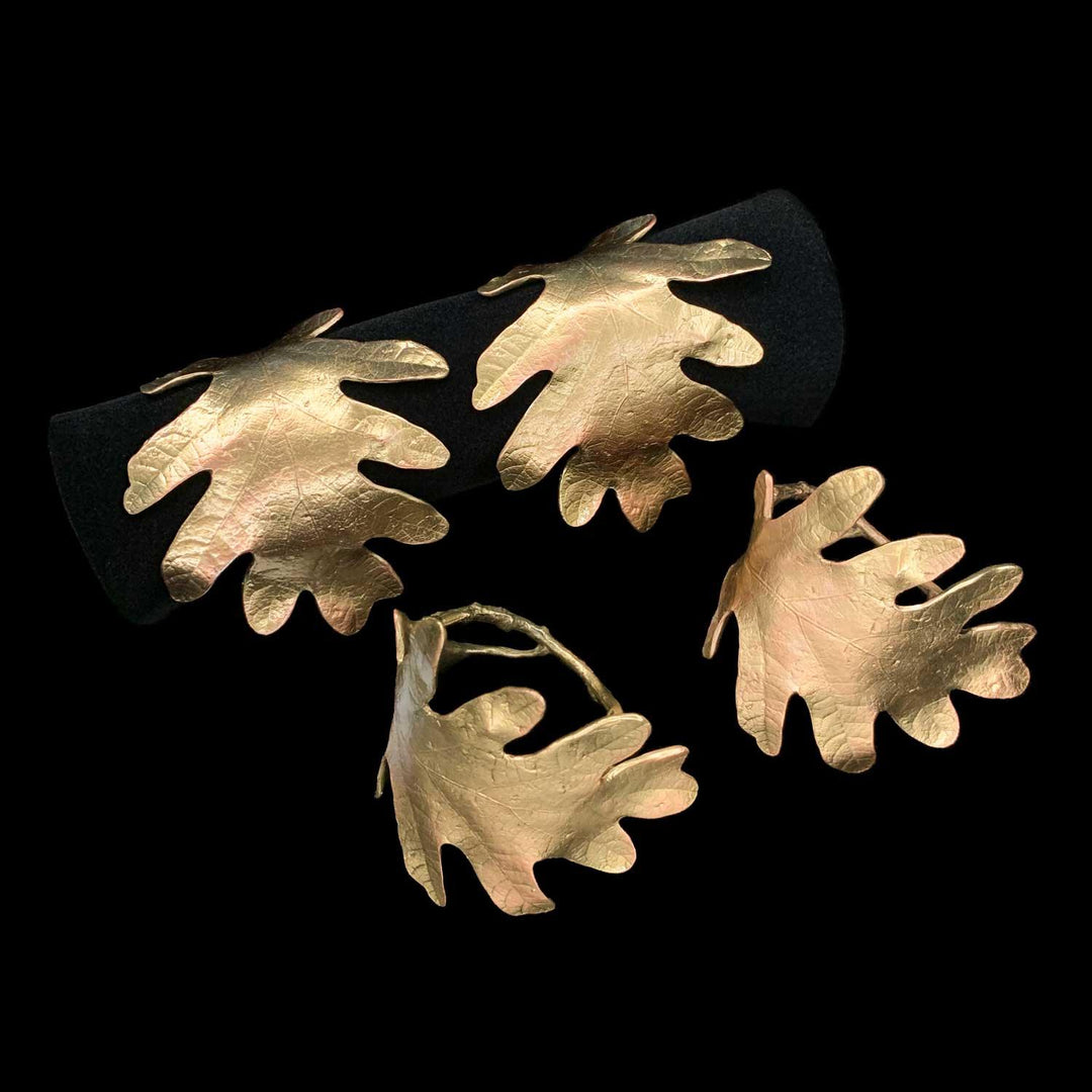 Oak Napkin Rings - Michael Michaud Jewellery