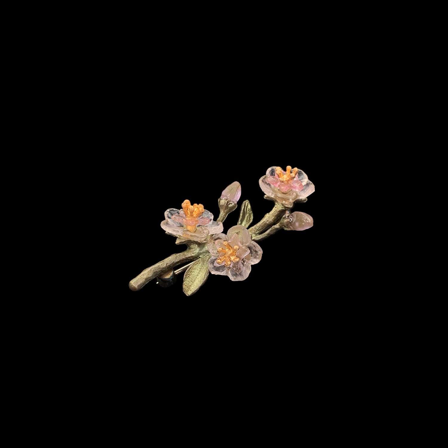 Peach Blossom Brooch - Dainty - Michael Michaud Jewellery
