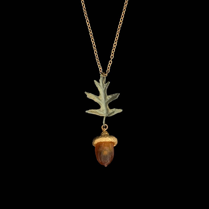 Pin Oak Pendant - Michael Michaud Jewellery