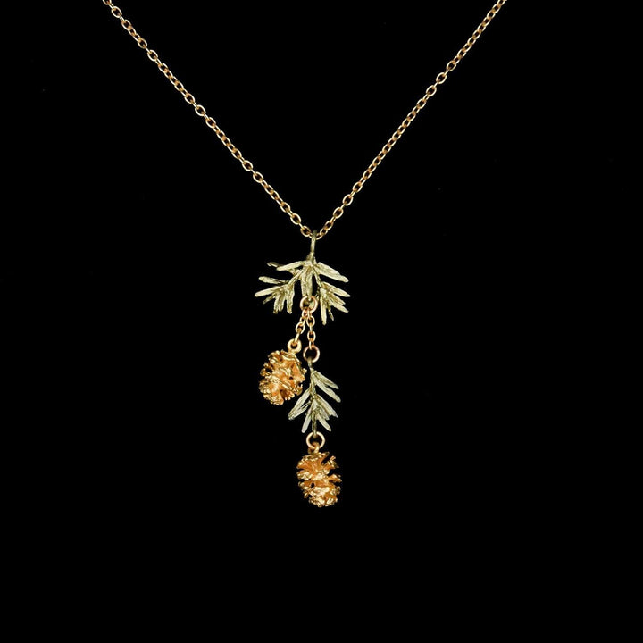 Pine Needle Pendant - Dainty - Michael Michaud Jewellery