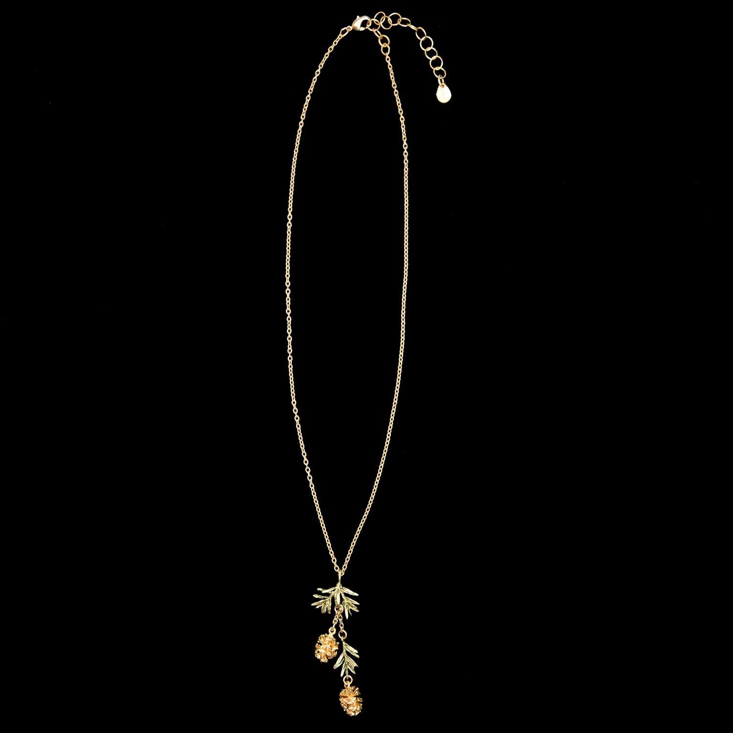 Pine Needle Pendant - Dainty - Michael Michaud Jewellery