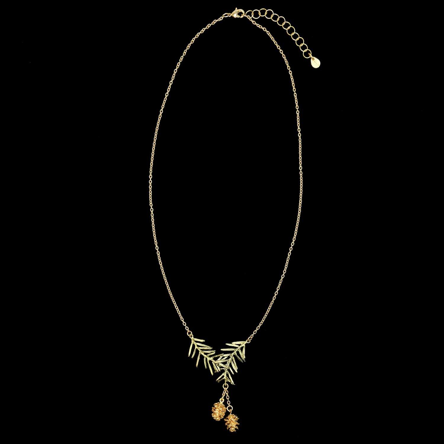 Pine Needle Pendant - Michael Michaud Jewellery