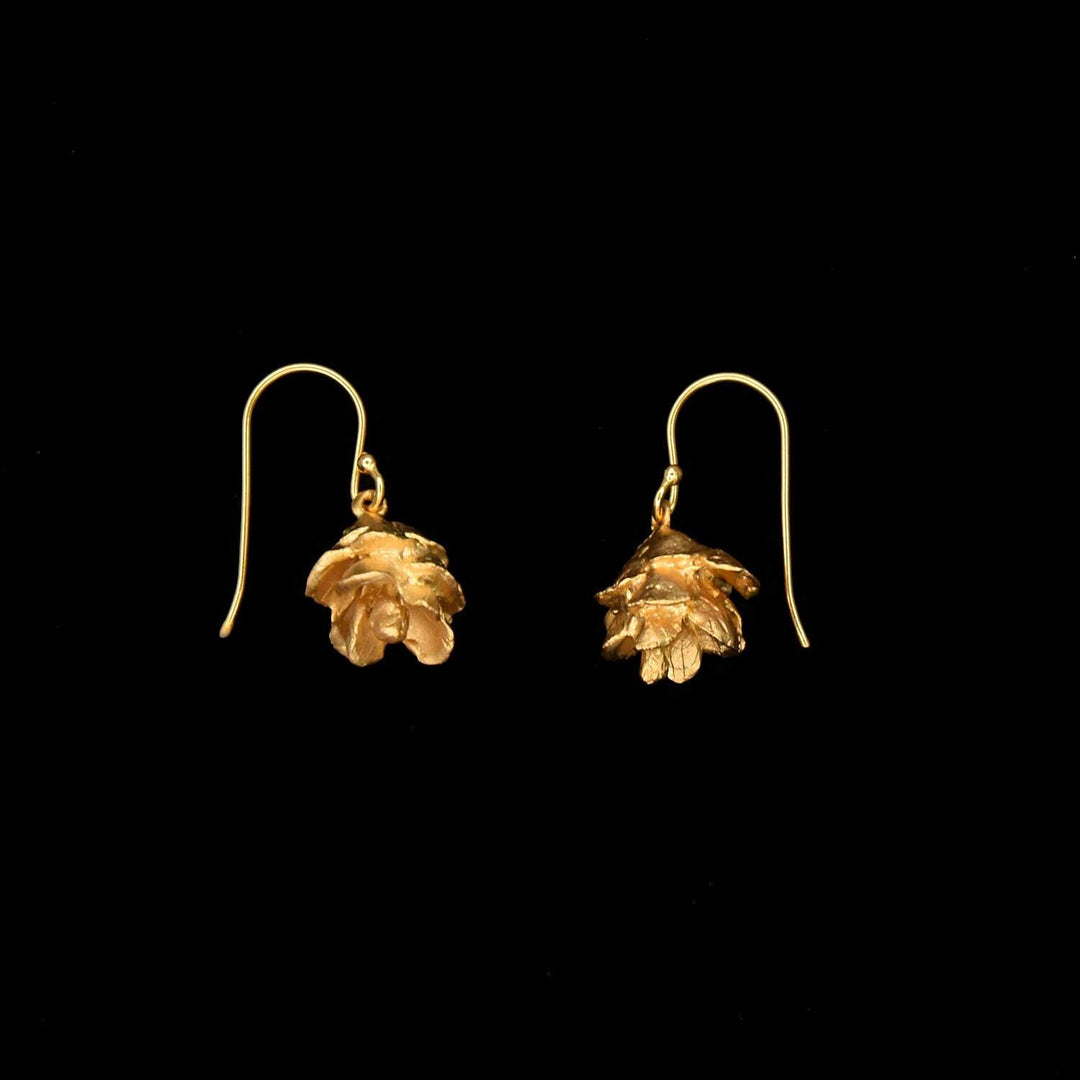 Pine Needle Earrings - Single Cone Wire - Michael Michaud Jewellery