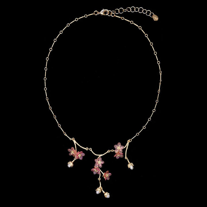 Pinkie Winkie Necklace - Flower Drop - Michael Michaud Jewellery