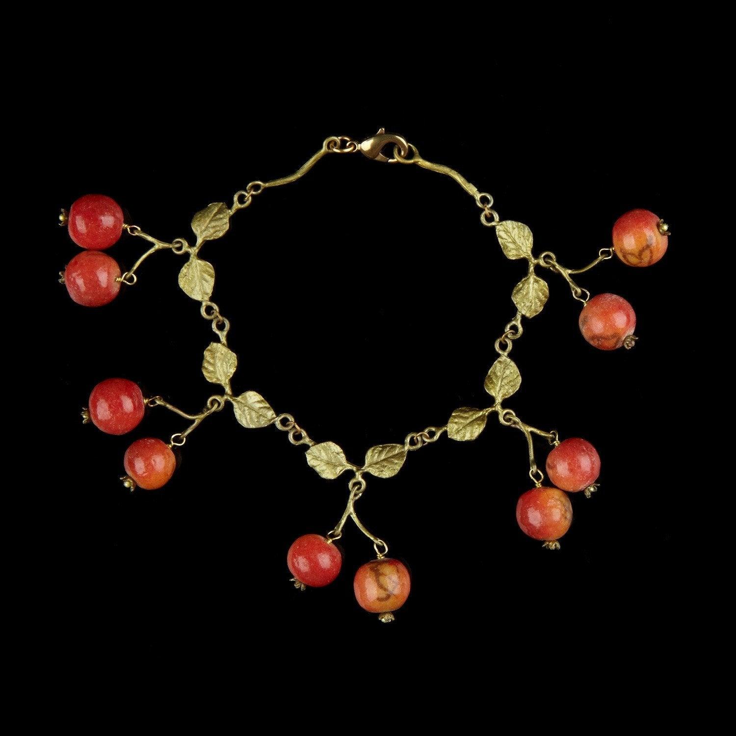 Crab Apple Drops Bracelet - Michael Michaud Jewellery