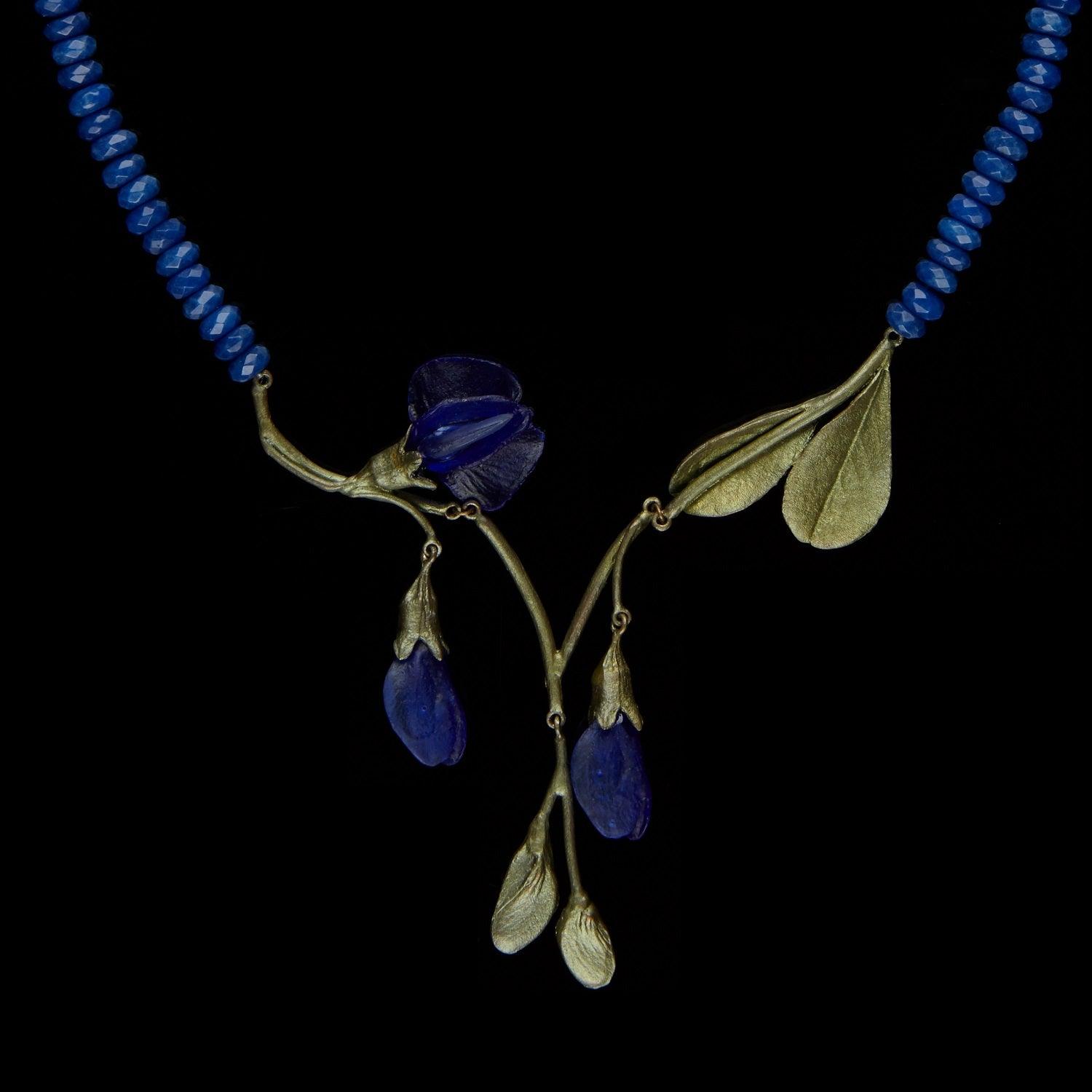 False Indigo Necklace - Michael Michaud Jewellery