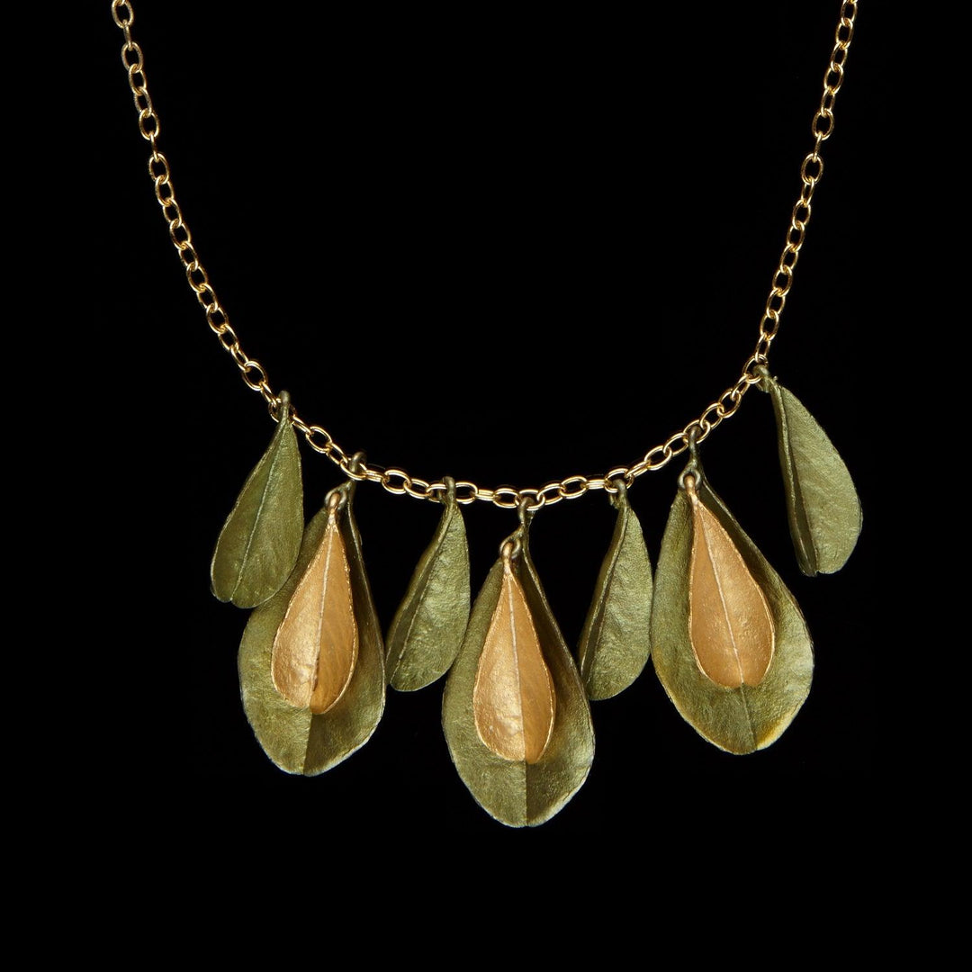 False Indigo Necklace - Two Tone - Michael Michaud Jewellery