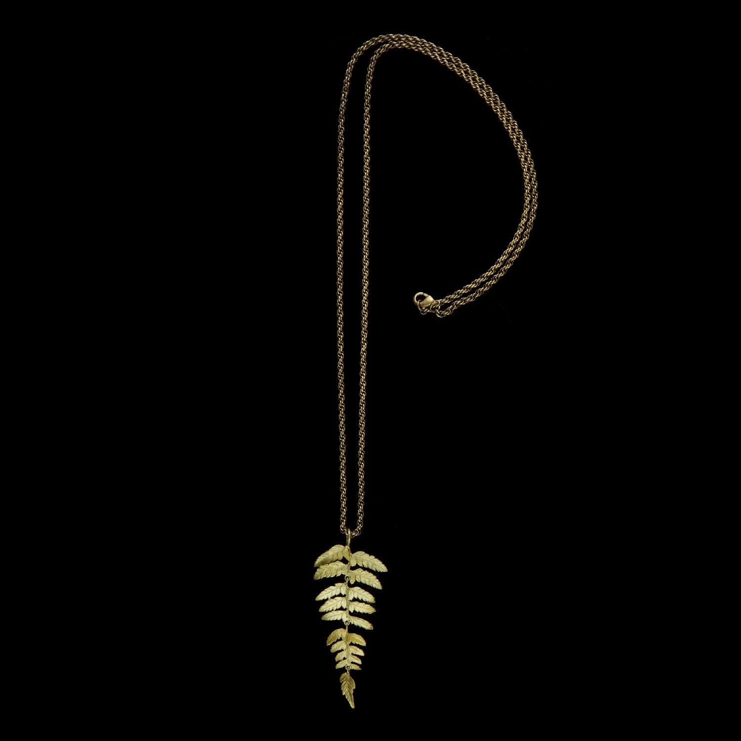 Fern Necklace - 30" Long - Michael Michaud Jewellery