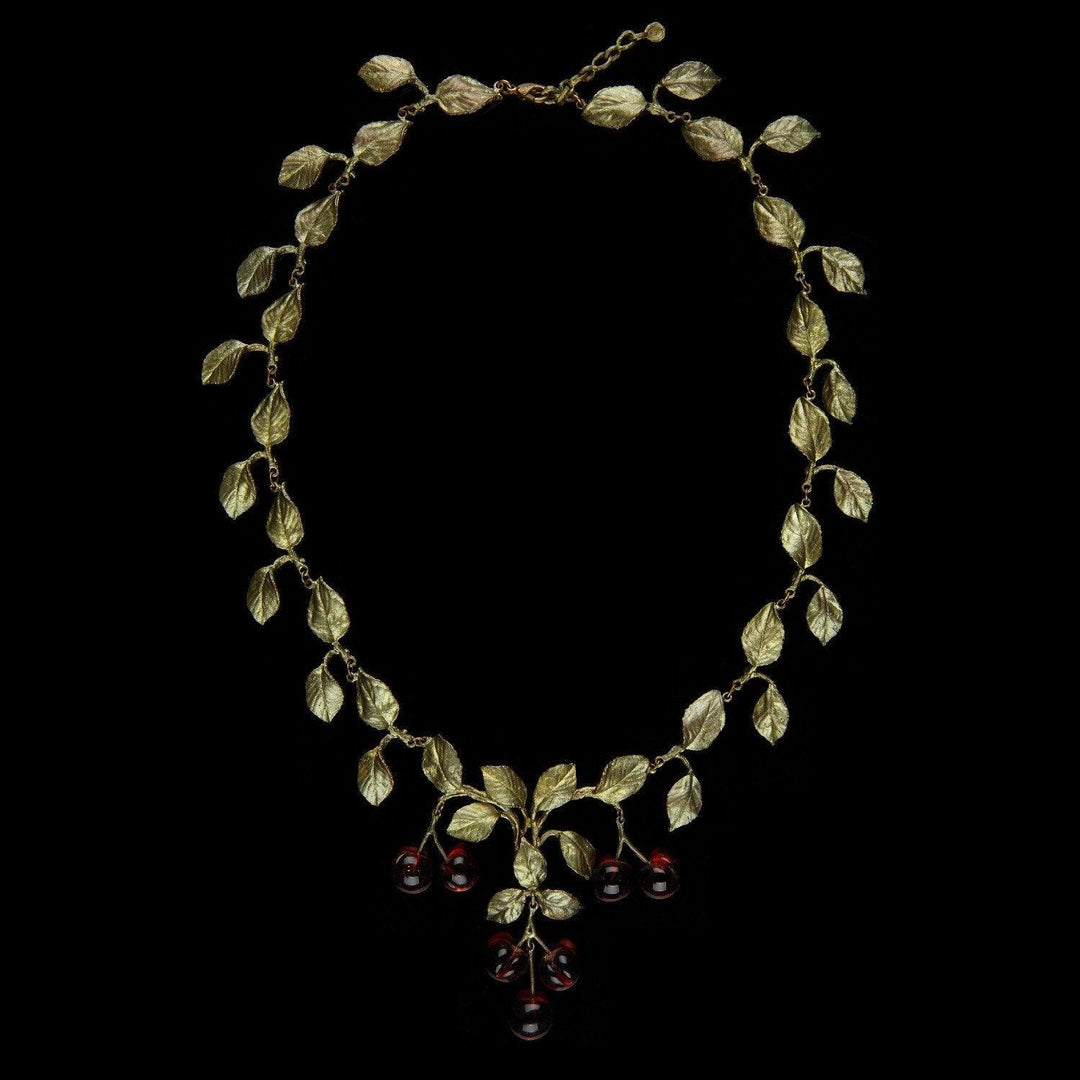 Morello Cherry Necklace - Michael Michaud Jewellery