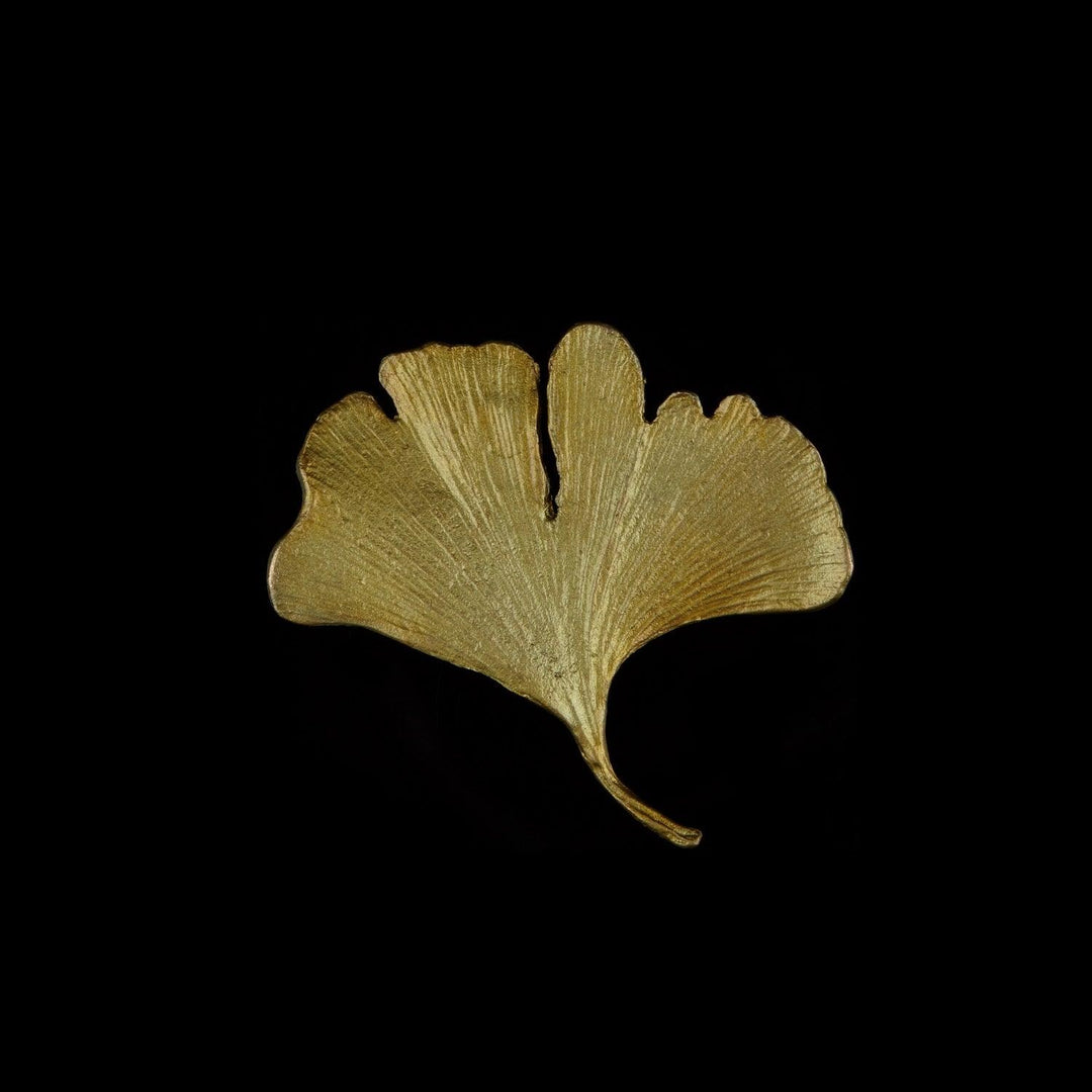 Ginkgo Lapel Pin - Michael Michaud Jewellery