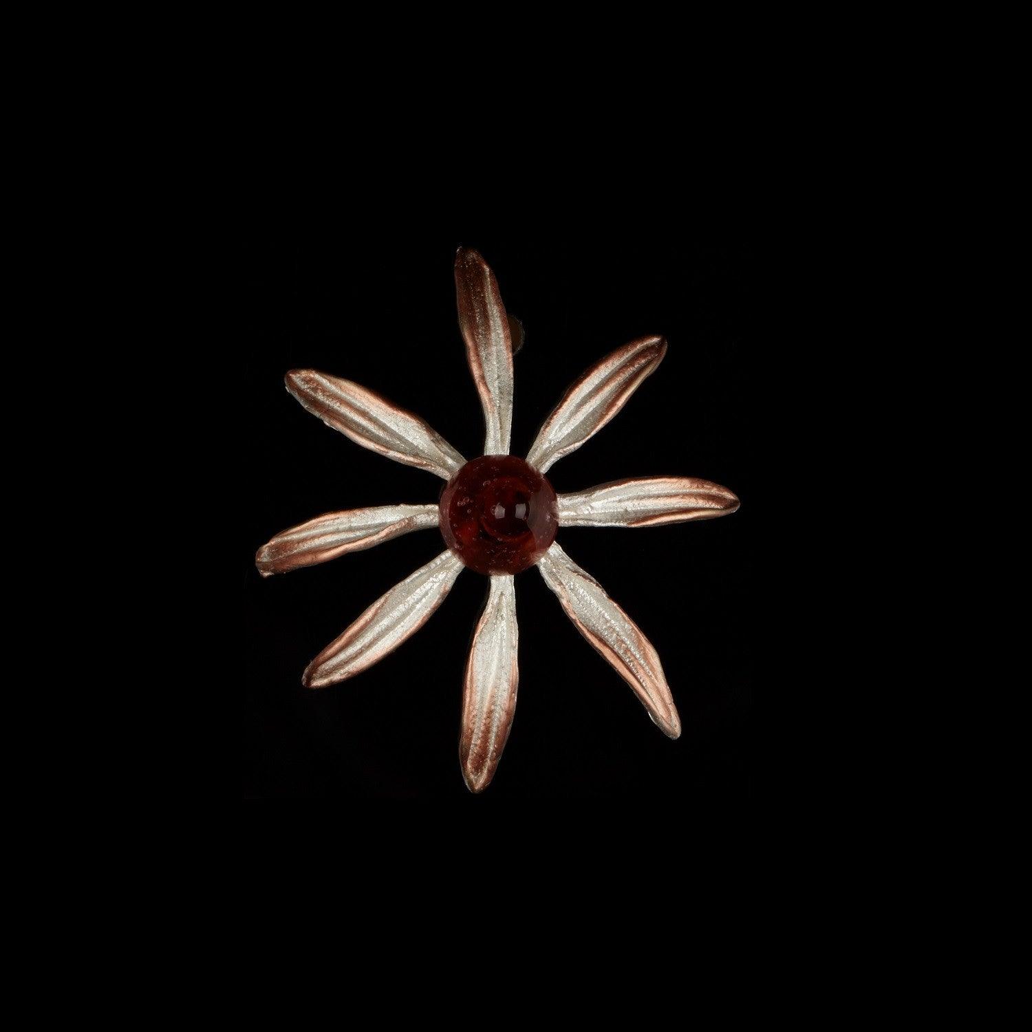 Echinacea Lapel Pin - Michael Michaud Jewellery