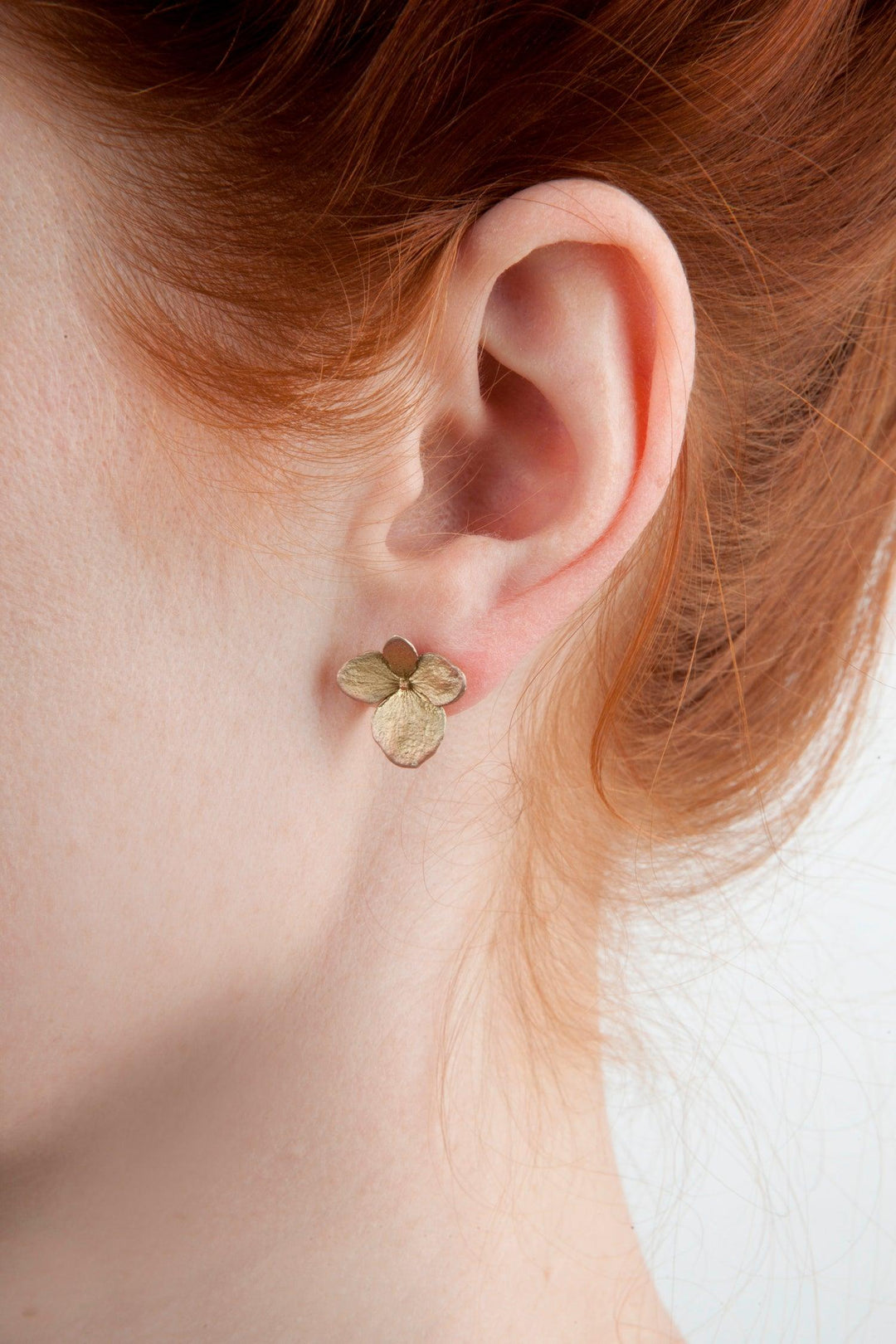 Hydrangea Earrings - Petal Post - Michael Michaud Jewellery