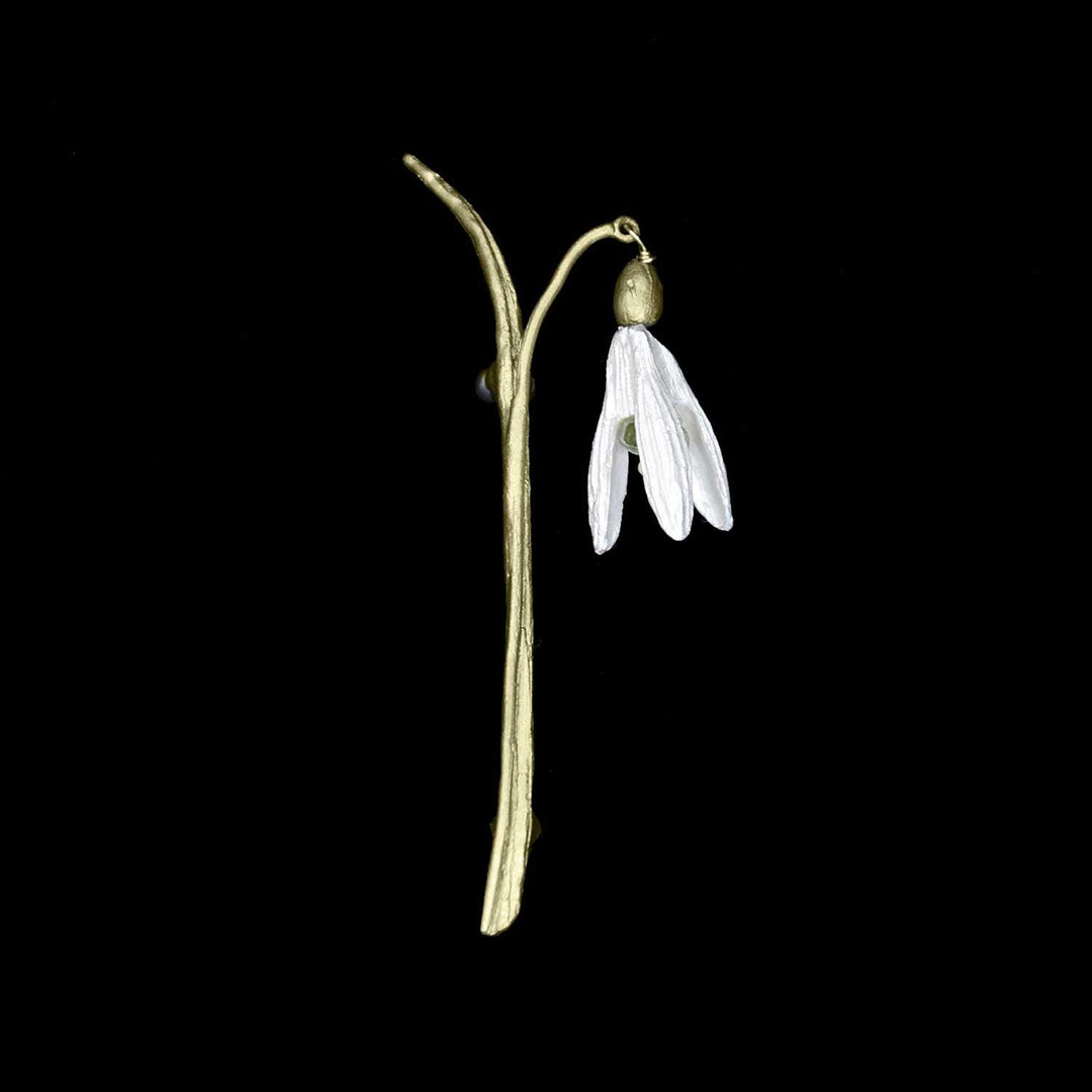 Snowdrops Brooch - Dainty - Michael Michaud Jewellery