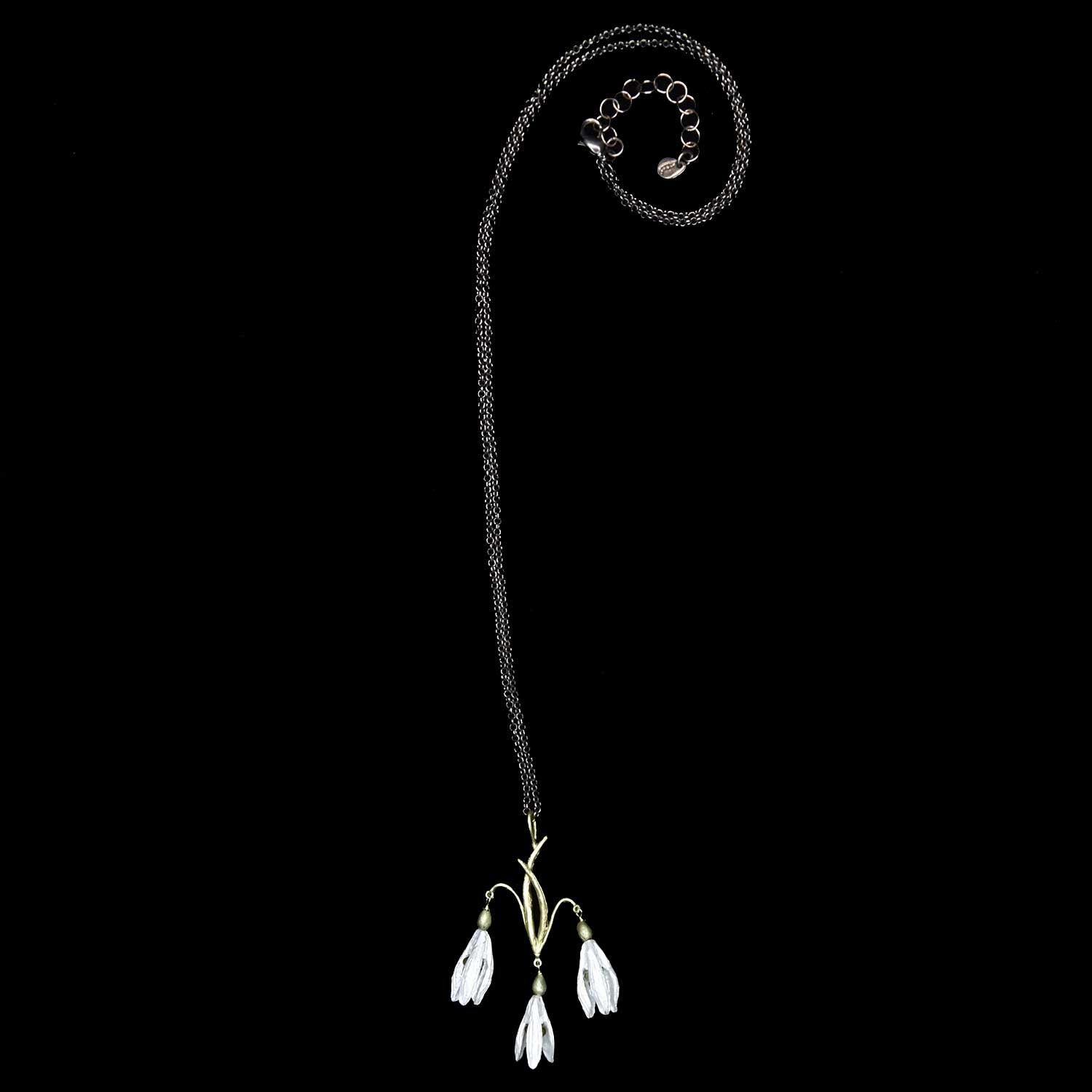 Snowdrops Pendant - Dangle - Michael Michaud Jewellery