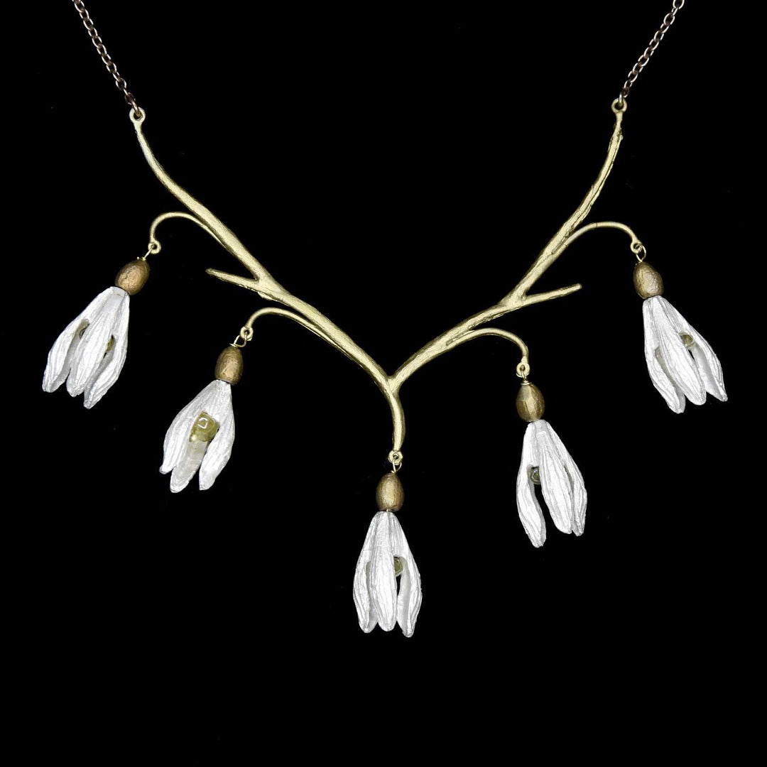 Snowdrops Necklace - Statement - Michael Michaud Jewellery