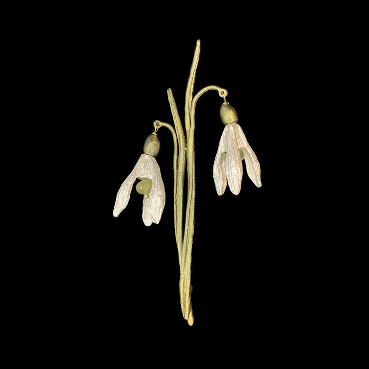 Snowdrops Brooch - Michael Michaud Jewellery