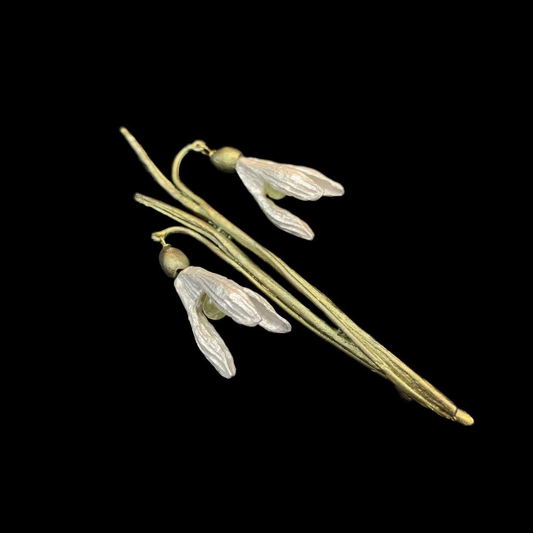 Snowdrops Brooch - Michael Michaud Jewellery