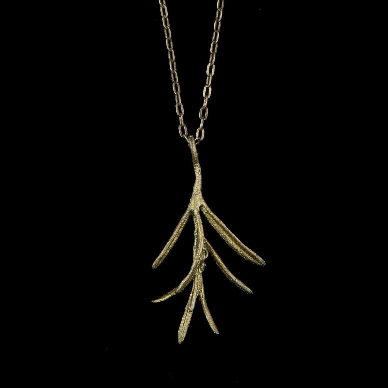 Petite Herb - Rosemary Pendant - Michael Michaud Jewellery