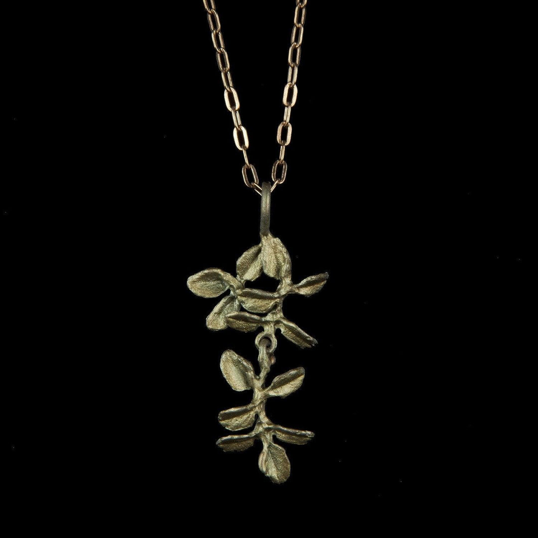 Petite Herb - Thyme Pendant - Michael Michaud Jewellery