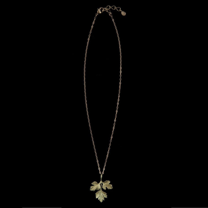 Petite Herb - Parsley Pendant - Michael Michaud Jewellery