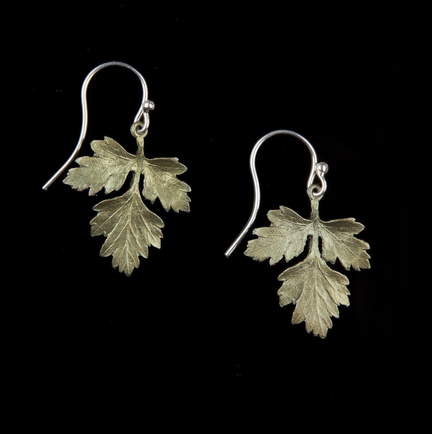Petite Herb - Parsley Wire Earring - Michael Michaud Jewellery
