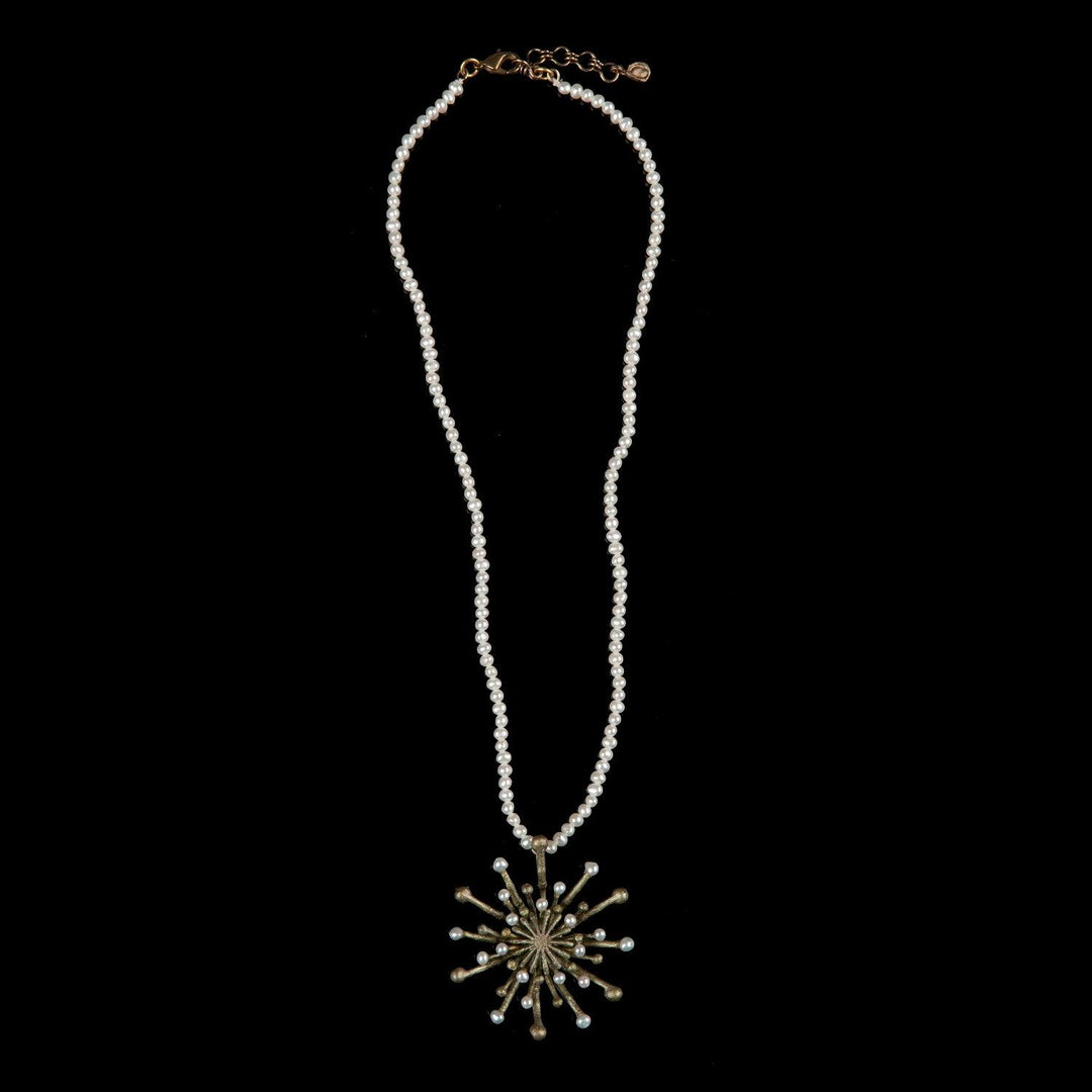 Firewheel Pendant - Pearls - Michael Michaud Jewellery