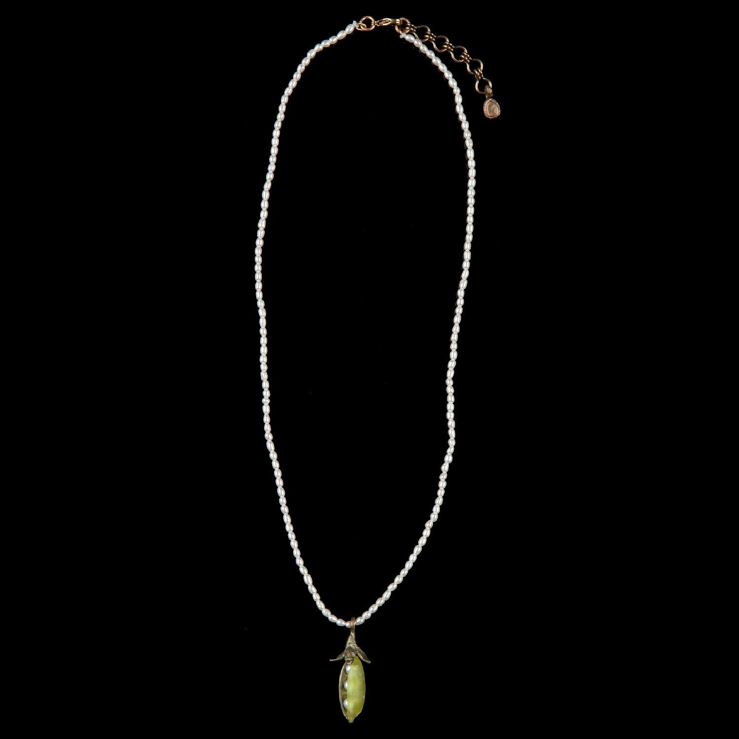 Sweet Pea Pendant - Michael Michaud Jewellery