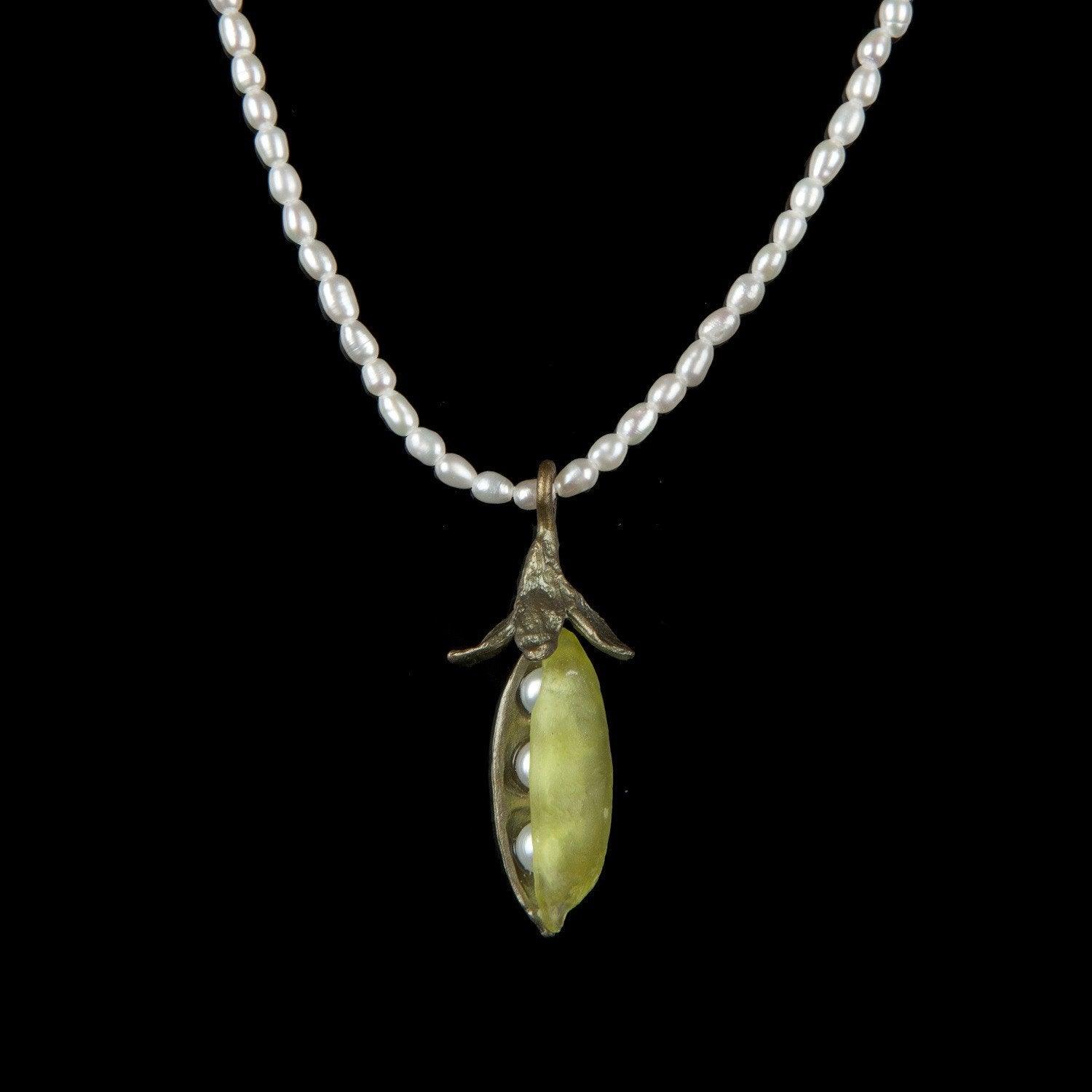 Sweet Pea Pendant - Michael Michaud Jewellery