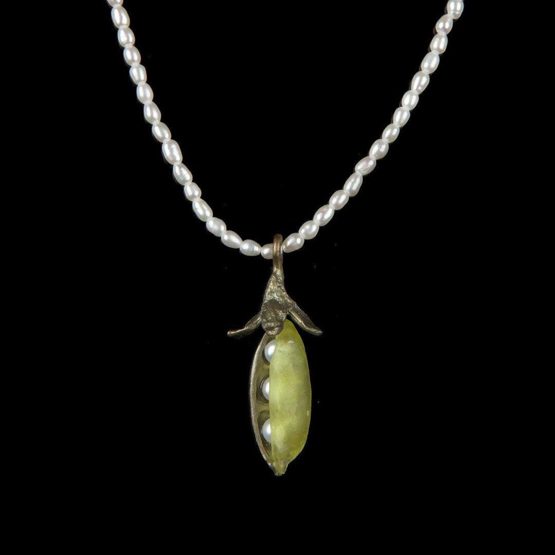 Sweet Pea Pendant - Michael Michaud Jewellery