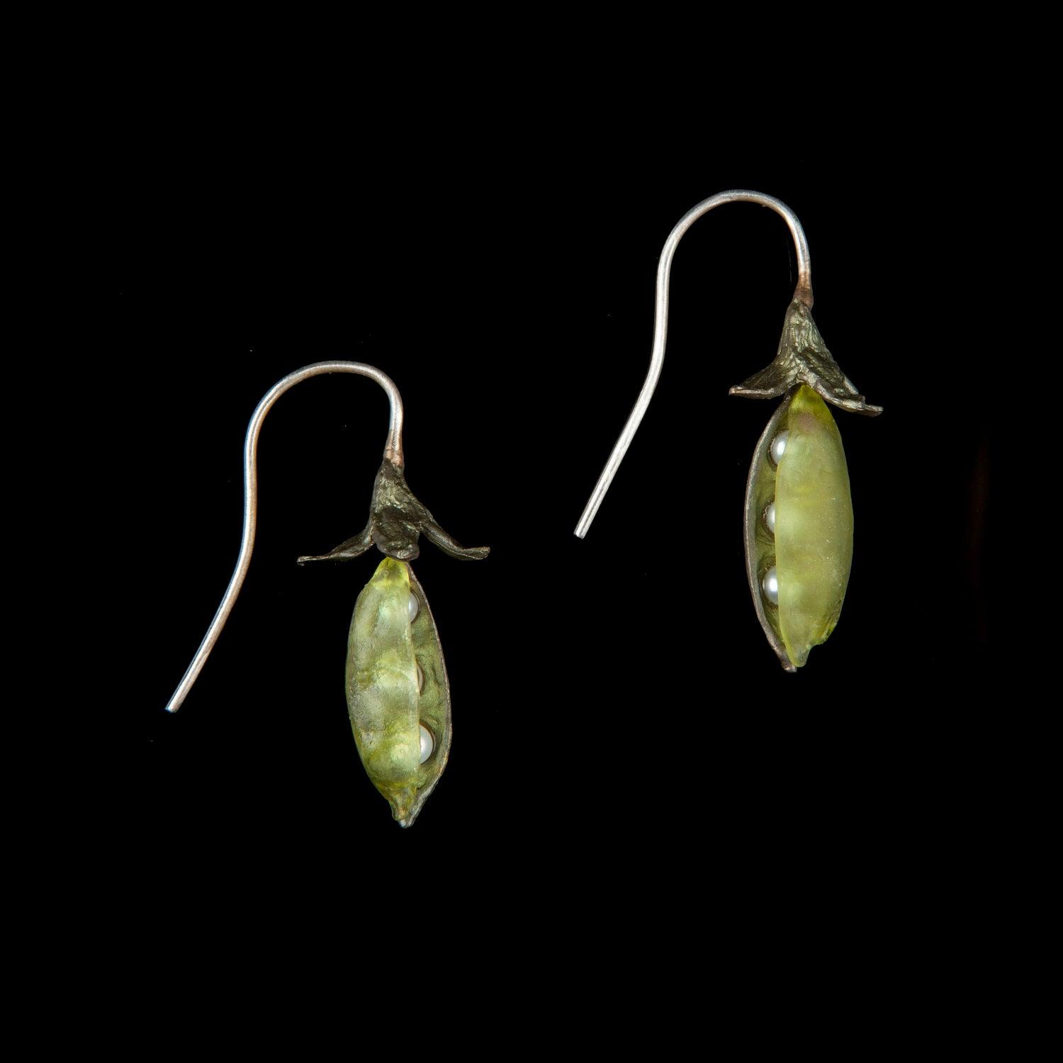 Sweet Pea Earrings - Petite Drop - Michael Michaud Jewellery