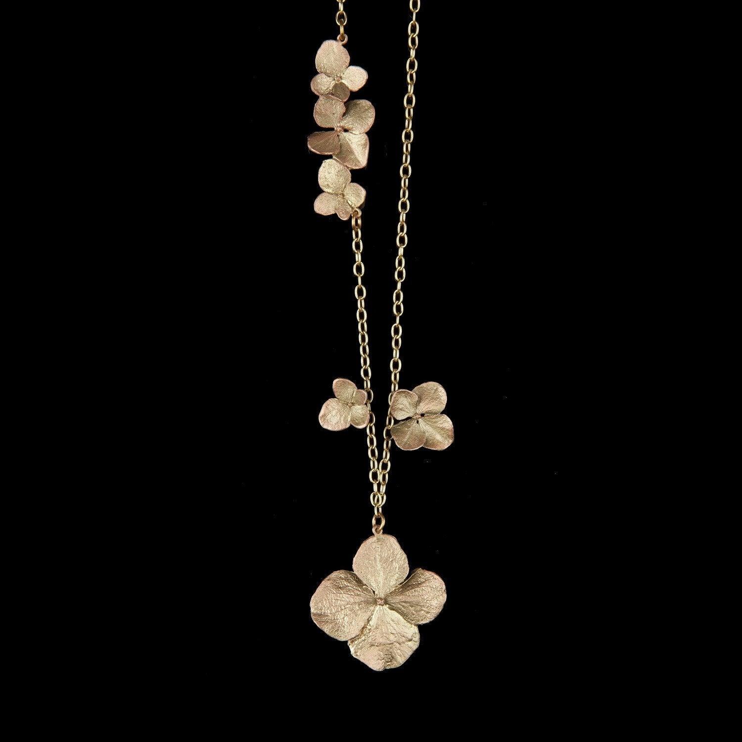 Hydrangea Necklace - Long - Michael Michaud Jewellery