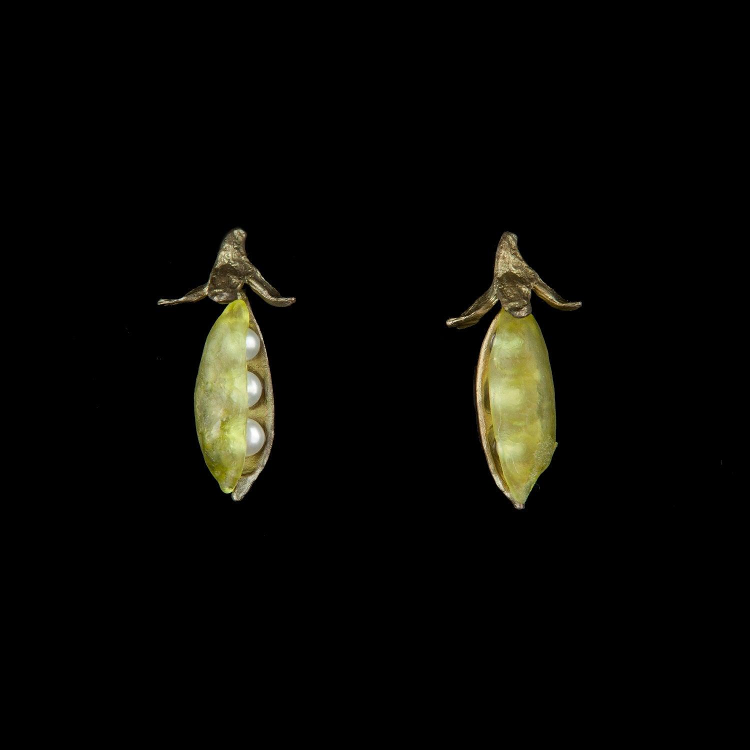 Sweet Pea Earrings - Petite Post - Michael Michaud Jewellery