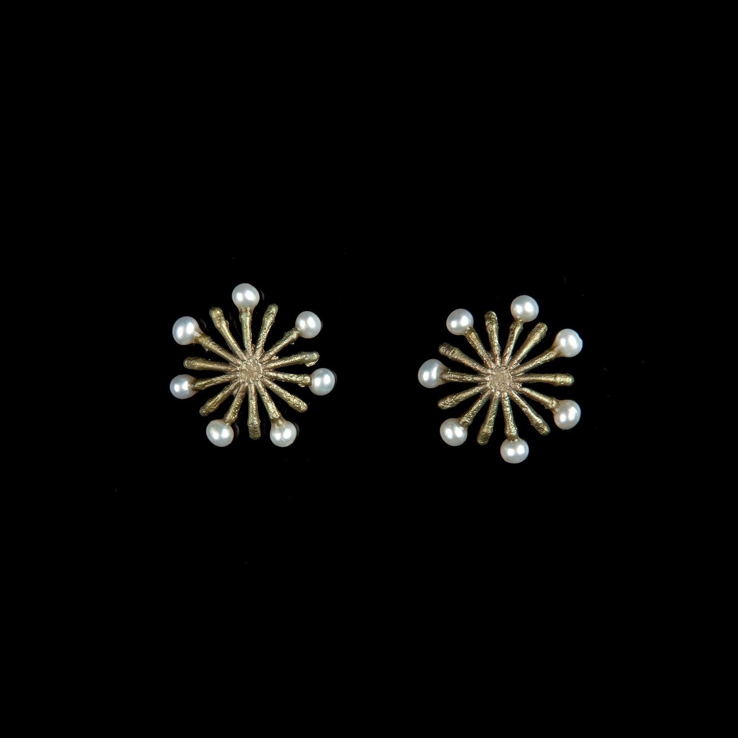 Firewheel Earrings - Petite Post - Michael Michaud Jewellery