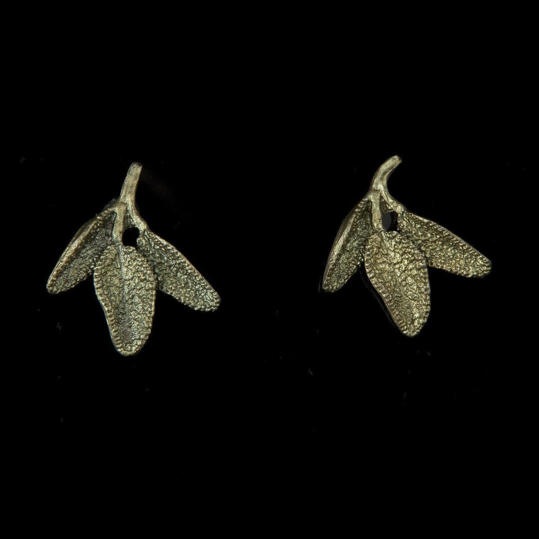 Petite Herb - Sage Post Earring - Michael Michaud Jewellery