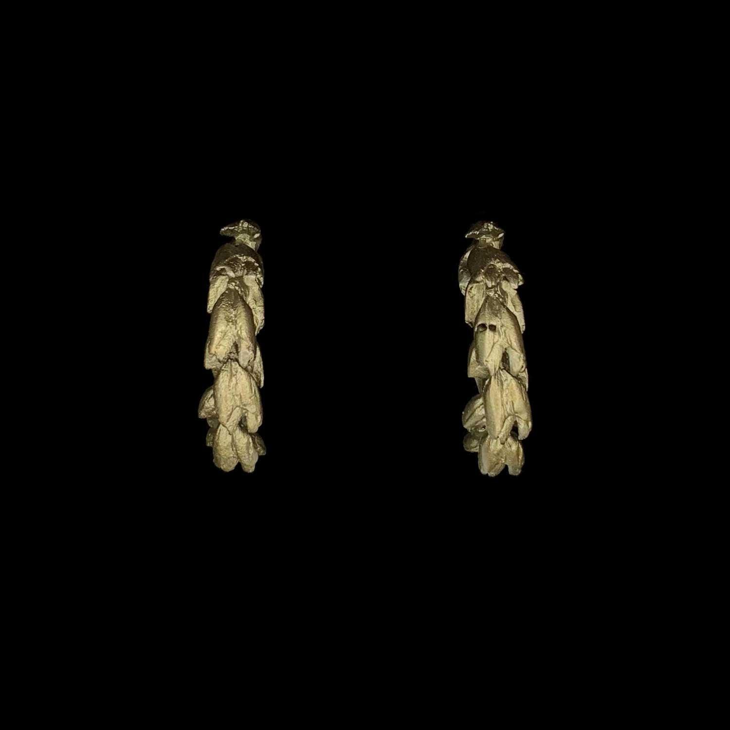 Wheat Earrings - Post - Michael Michaud Jewellery