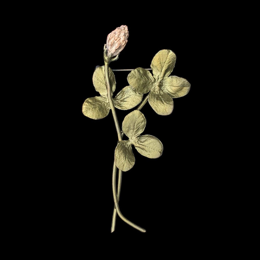 Clover Brooch - Michael Michaud Jewellery