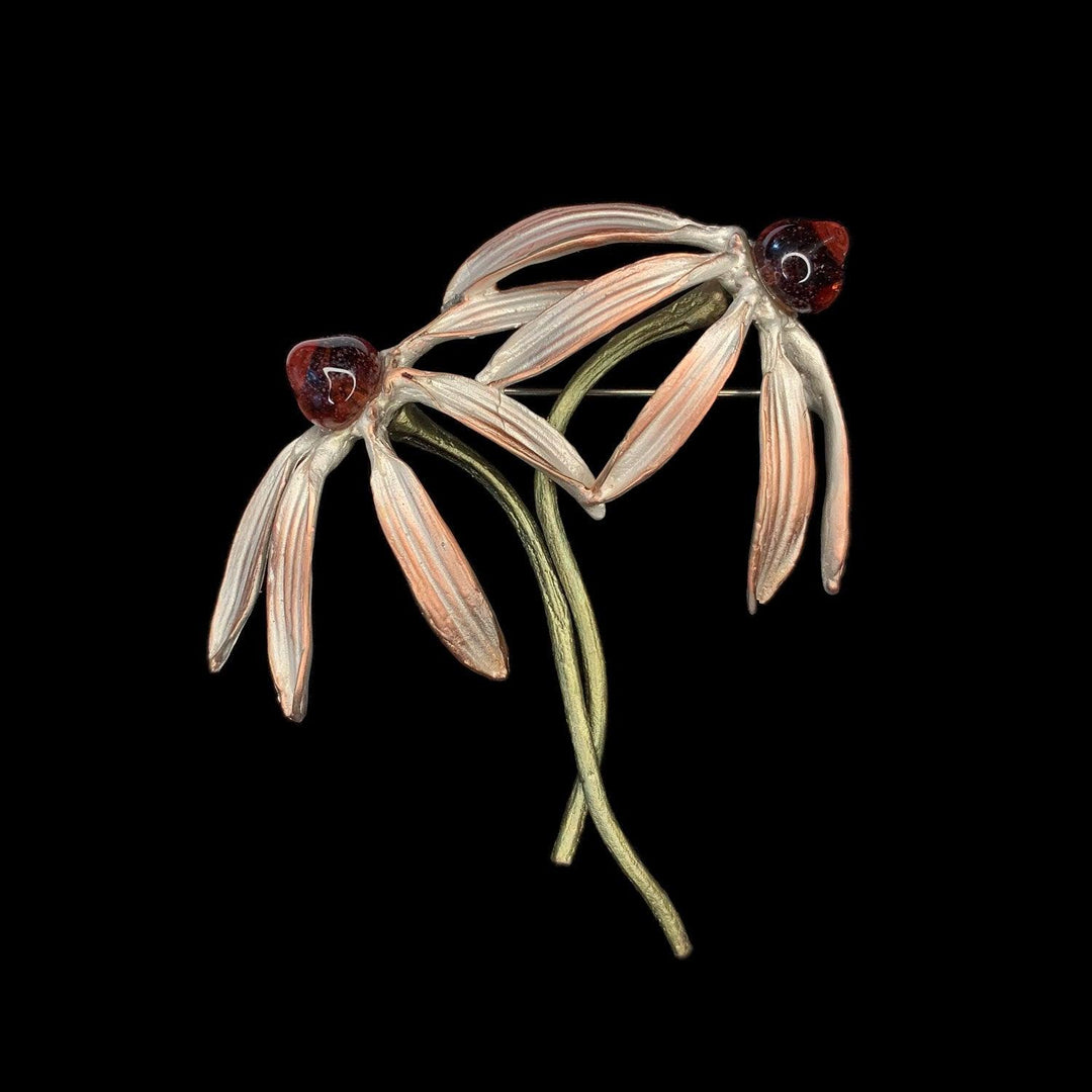 Echinacea Brooch - Statement - Michael Michaud Jewellery