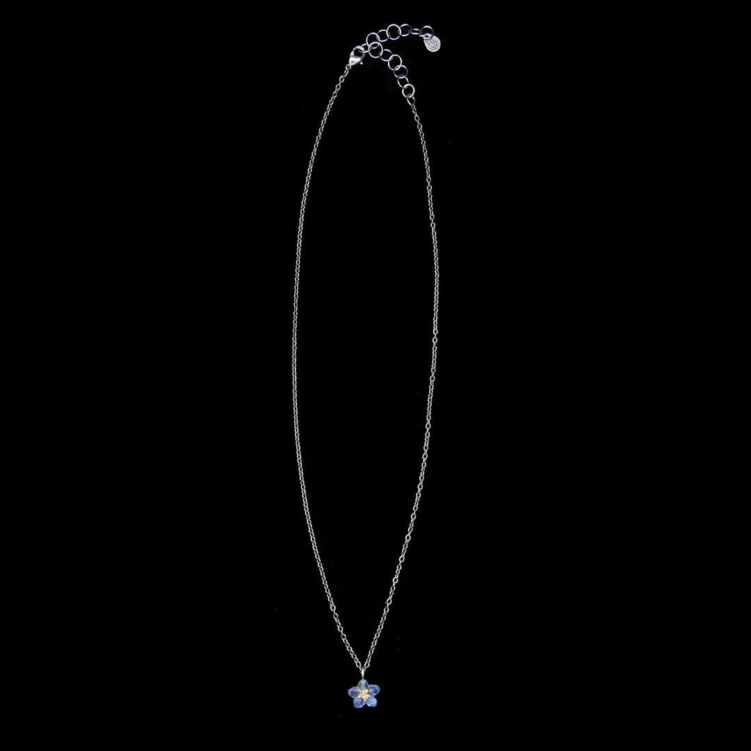 Forget Me Not Pendant - Single Flower - Michael Michaud Jewellery